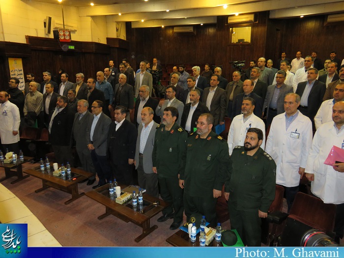 تصاویر مراسم افتتاح اورژانس شیمیایی بیمارستان حضرت بقیه الله