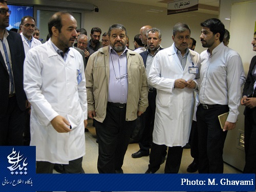 افتتاح مرکز اورژانس پدافند شیمیایی (NBC) با حضور سردار جلالی