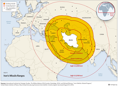 موشک‌های ایران در آینده به آمریکا می‌رسند