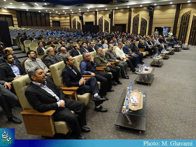 سردار جلالی در دیدار با کارمندان سازمان پدافند غیر عامل در سال جدید