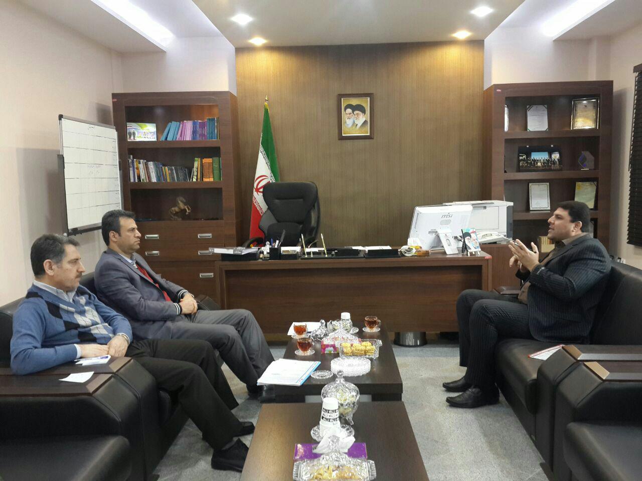نشست مدیرکل پدافند غیرعامل گلستان با رئیس سازمان مدیریت و برنامه ریزی استان