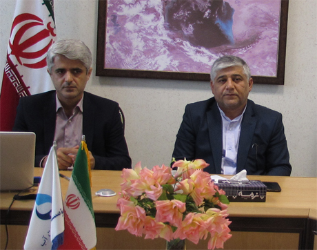 نشست مدیرکل پدافند غیر عامل استان مازندران با رئیس مرکز ملی مطالعات و تحقیقات دریای خزر