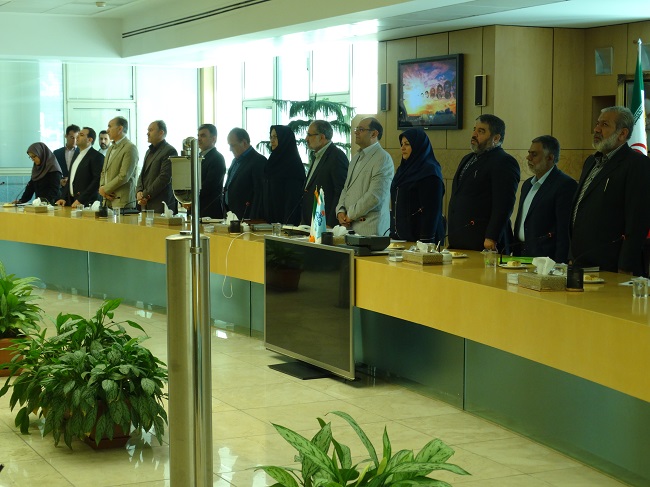 برگزاری مراسم اعطای حکم فرمانده ارشد HSE،پدافند غیرعامل و مدیریت بحران منطقه ویژه اقتصادی پترو شیمی ماهشهر