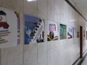 نمایشگاه عکس و پوستر پدافند غیرعامل در استانداری گیلان برگزار شد