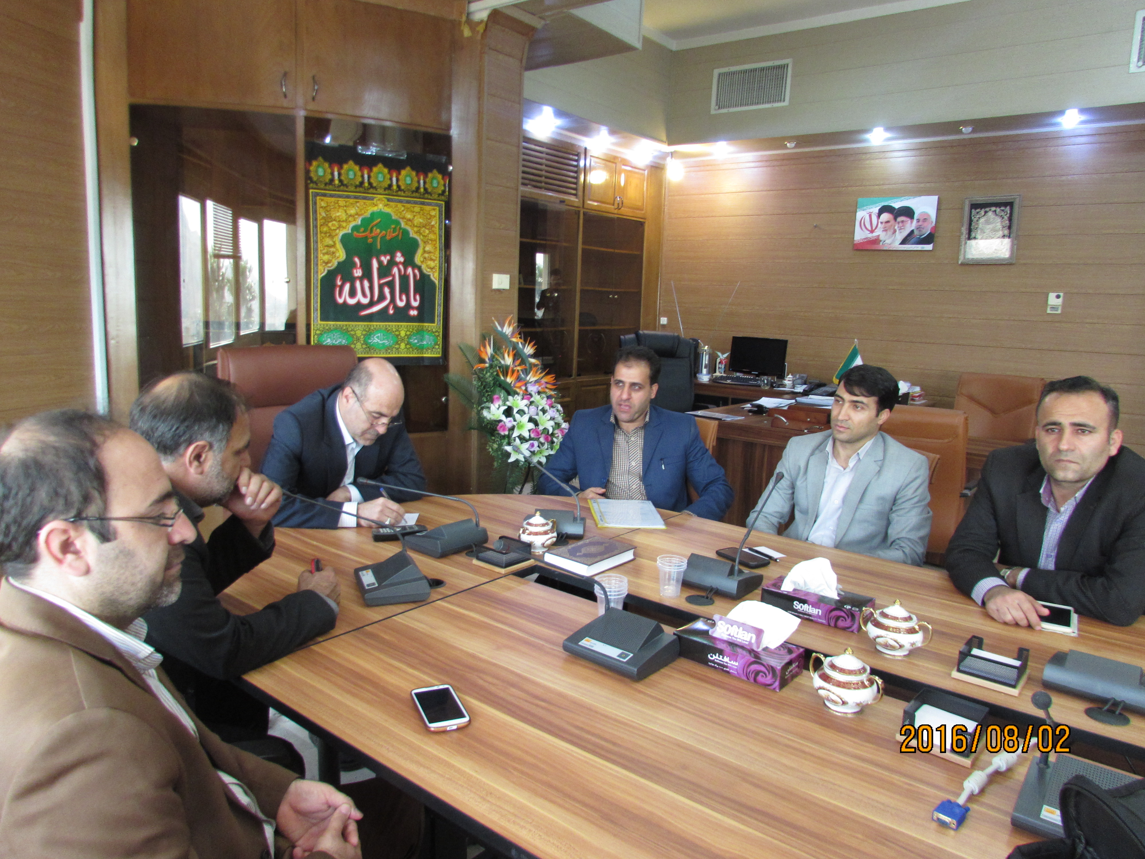 دیدار مدیرکل پدافند غیرعامل لرستان با رییس سازمان برنامه و بودجه استان