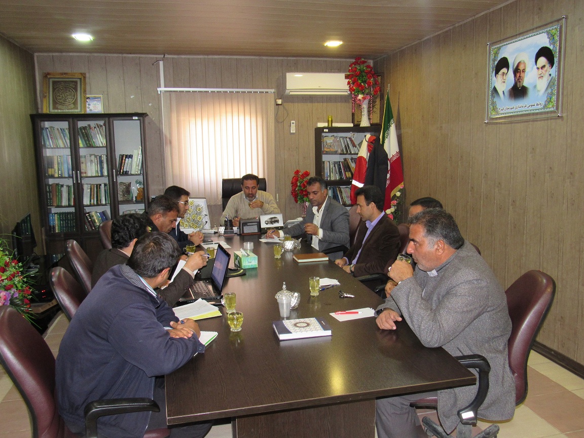 جلسه شورای حفاظت از منابع آب شهرستان فهرج برگزار شد