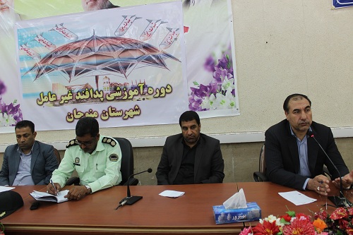 برگزاری جلسه شورای پدافند غیر عامل در شهرستان منوجان