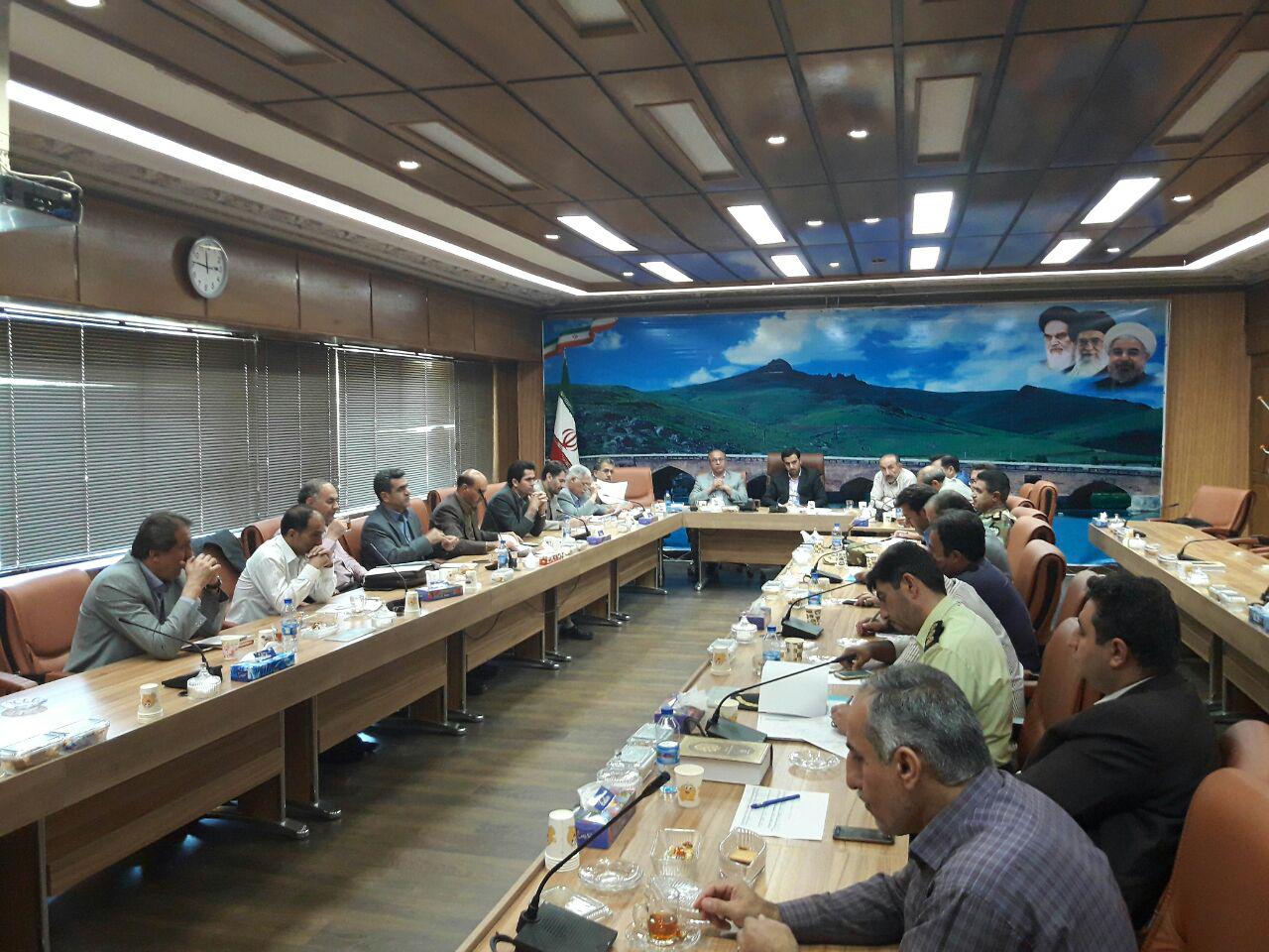 برگزاری جلسه شورای پدافند غیر عامل کردستان
