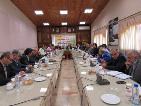 سومین جلسه مشترک شورای پدافند غیرعامل  و قرارگاه زیستی مازندران برگزار گردید.