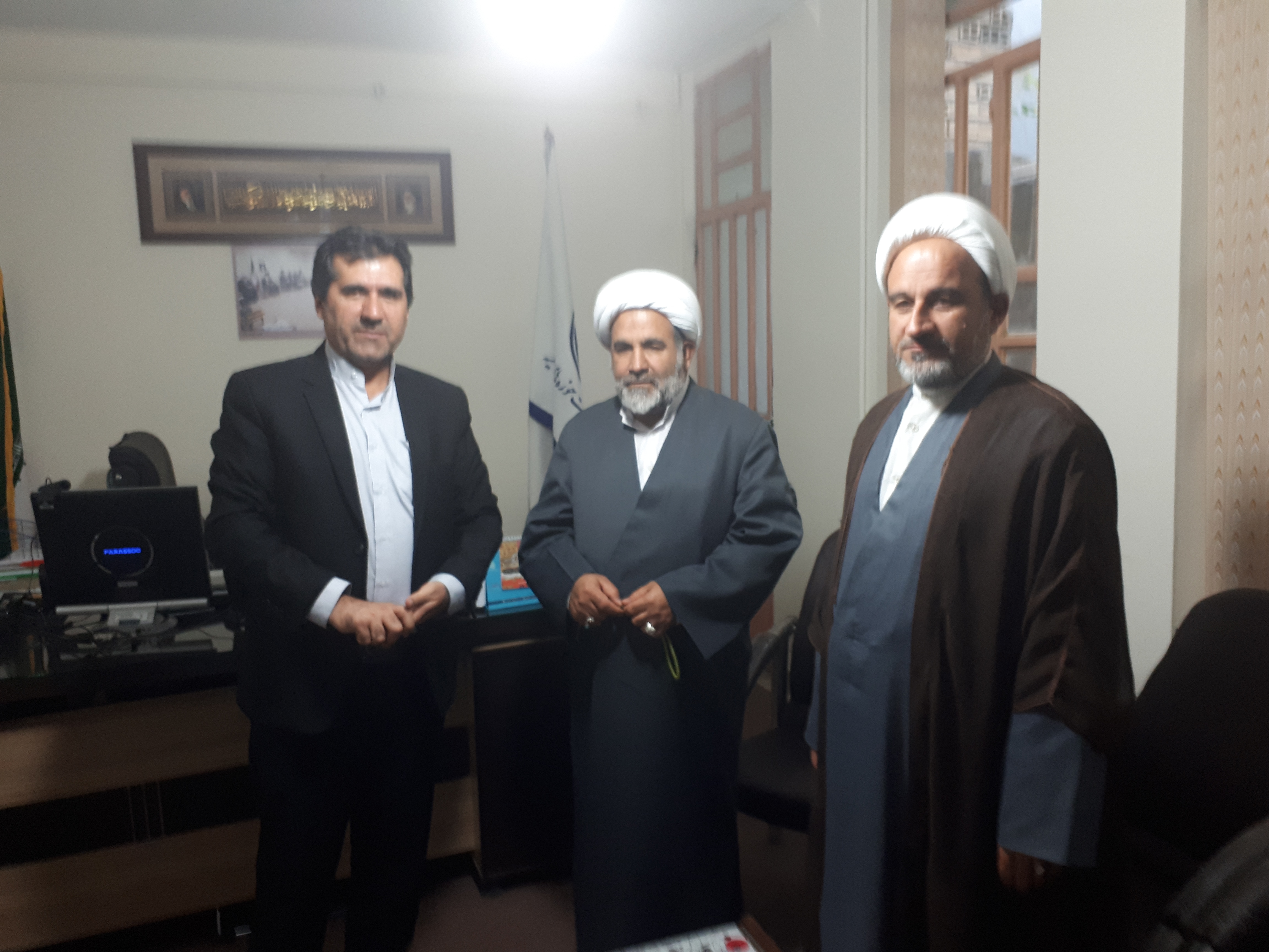 نشست مدیرکل پدافند غیرعامل استان با رئیس شورای سیاست گذاری ائمه جمعه استان