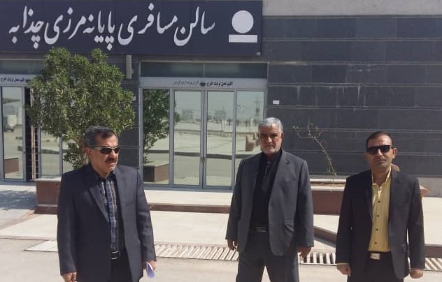 بازدید مدیرکل پدافند استانداری و مسئول کمیته نظارت و ارزیابی ستاد ویژه اربعین حسینی از چذابه