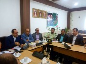 حضور مدیرکل پدافند غیرعامل استان مازندران در جلسه شورای اداری شهرستان سیمرغ
