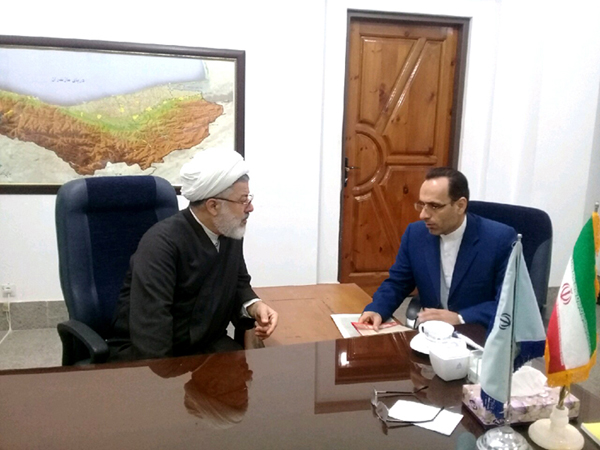 نشست مدیرکل پدافند غیرعامل استان با رئیس کل دادگستری مازندران
