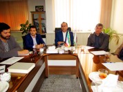 برگزاری اولین نشست  مشترک مسئولین پدافند غیرعامل با اعضای هیئت مدیره انجمن پدافند غیرعامل استان مازندران