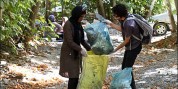 بیش از 500 کیلوگرم زباله از طبیعت اسلام آبادغرب جمع‌آوری شد