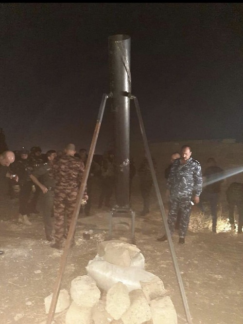 حمله راکتی به محل استقرار مشاوران نظامی آمریکا در موصل