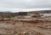 2 روستای شهرستان پلدختر بر اثر طغیان رودخانه کشکان زیر آب رفت