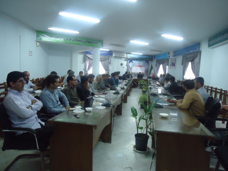 برگزاری دوره آموزشی ساخت وساز با رویکرد پدافندغیرعامل ویژه دهیاران استان مازندران شهرستان چالوس