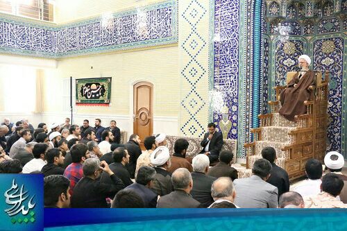 تصاویر دیدار رئیس و معاونین سازمان پدافند غیرعامل کشور با علمای قم