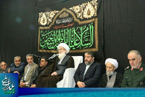 تصاویر دیدار رئیس و معاونین سازمان پدافند غیرعامل کشور با علمای قم