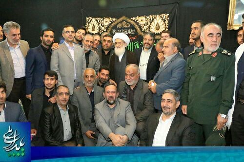 تصاویر دیدار رئیس و معاونین سازمان پدافند غیرعامل کشور با علمای قم