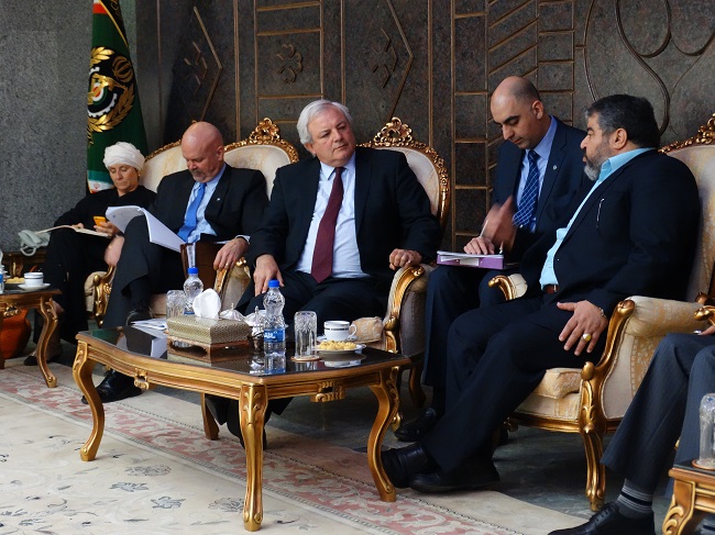 دیدار معاون دبیرکل سازمان ملل متحد در امور بشردوستانه با رئیس سازمان پدافند غیر عامل کشور