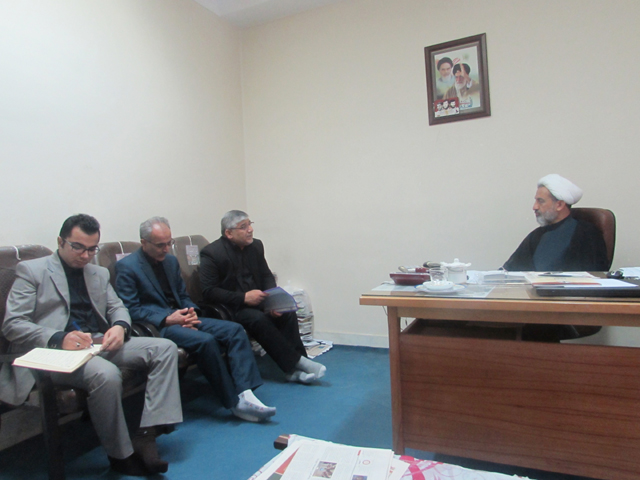 جلسه مشترک مدير کل پدافند غیرعامل و مسئول دفترشورای سیاستگذاری ائمه جمعه استان مازندران برگزار شد.