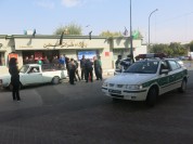 اجرای مانوردر جایگاه های پمپ بنزین استان همدان