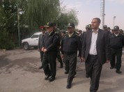 برگزاری رزمایش جابجایی مقر نیروی انتظامی در استان چهارمحال و بختیاری