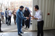 بازدید مدیرکل پدافند غیر عامل استان مرکزی از ایستگاه های اورژانس به مناسبت روز پرستار