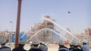 برگزاری مانور اطفاء حریق در  تاسیسات پتروشیمی لرستان