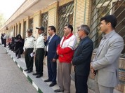 برگزاری مانور اطفاء حریق ناشی از خرابکاری در سرای سالمندان صدیق خرم آباد