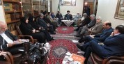 نمایندگان استان اصفهان با آیت الله طباطبایی نژاد دیدار کردند
