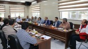 جلسه کارگروه بهداشت،سلامت وبیولوژیک درخصوص طرح جامع پدافندغیرعامل استان برگزار شد