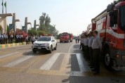 برگزاری مراسم گرامیداشت ایمنی و آتش‌نشانی در منطقه ویژه اقتصادی پتروشیمی