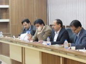 برگزاری جلسه ابلاغ شرح وظایف و اعضای کارگروه های 11گانه،با روسای کارگروه ها استان سیستان و بلوچستان