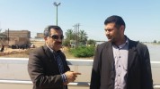 بازدید مدیرکل پدافند غیرعامل استانداری خوزستان از شهرستان حمیدیه