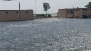بازدید مدیرکل پدافند غیرعامل استانداری خوزستان از وضعیت سیلاب در شادگان