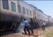 آتش سوزی در قطار مسافربری تهران به اهواز