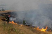 5 هکتار از مراتع شهرستان نطنز در آتش سوخت