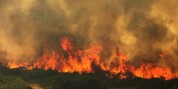 70 هکتار از مراتع کازرون در آتش سوخت