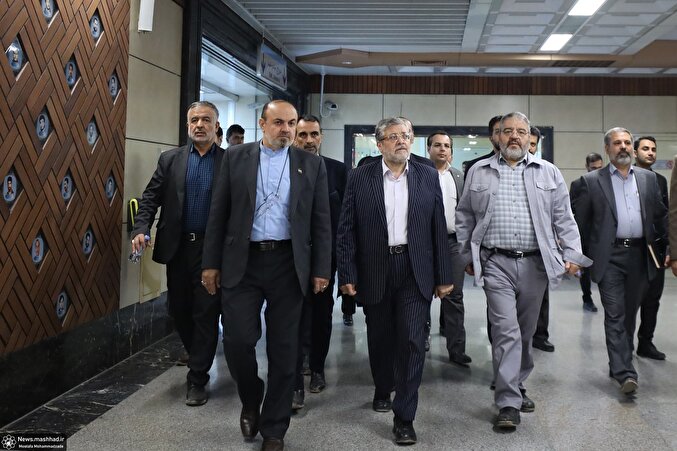 گزارش تصویری| بازدید سردار جلالی از خطوط سه و ۲ قطار شهری مشهد