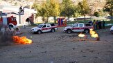 رزمایش تخصصی مهار آتش و حوادث در ایلام