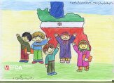 گزارش تصویری | نقاشی های کودکانه درباره پدافند غیرعامل