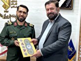 تجلیل از عملکرد سپاه استان قم در حوزه پدافند غیرعامل