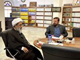 دیدار مدیرکل پدافند غیرعامل استان قم با آیت‌الله فاضل لنکرانی