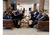 بازدید معاون امور زیربنایی سازمان پدافند غیرعامل از بندر شهید رجایی