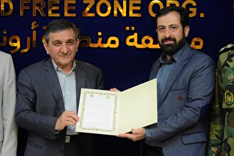 حکم رییس پدافند غیرعامل منطقه آزاد اروند ابلاغ شد