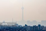 هوای تهران در مرز آلودگی