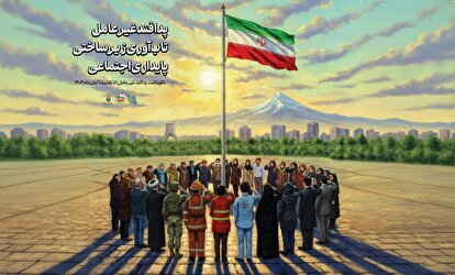 رونمایی از پوستر محوری ایام نکوداشت پدافند غیرعامل سال ۱۴۰۴